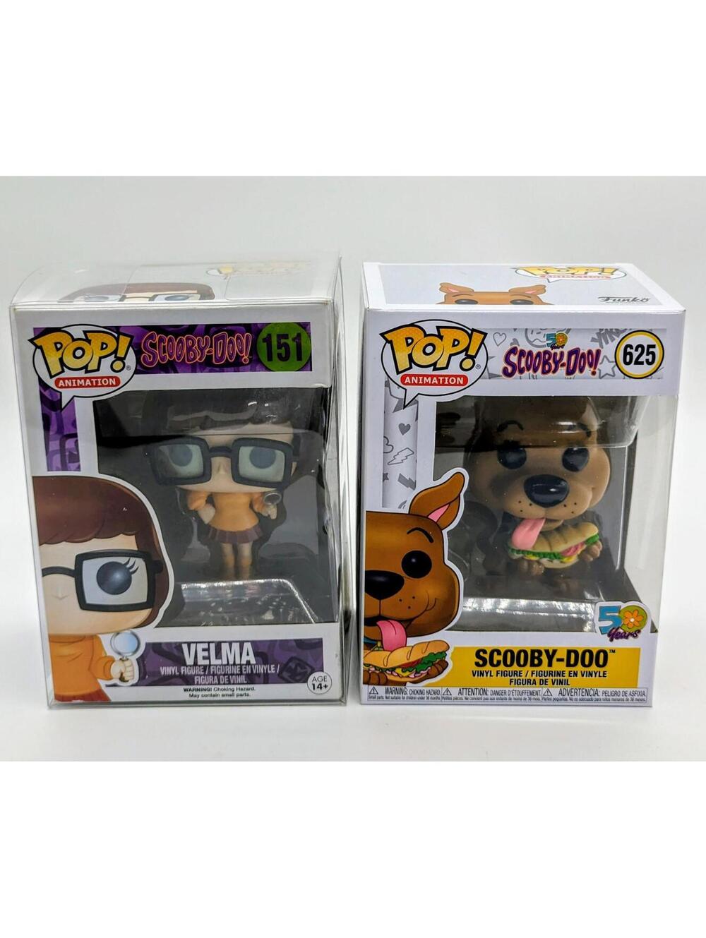 Funko Pop! Animation Velma Dinkley #151 w/ Protector & Scooby-Doo Sandwich #625